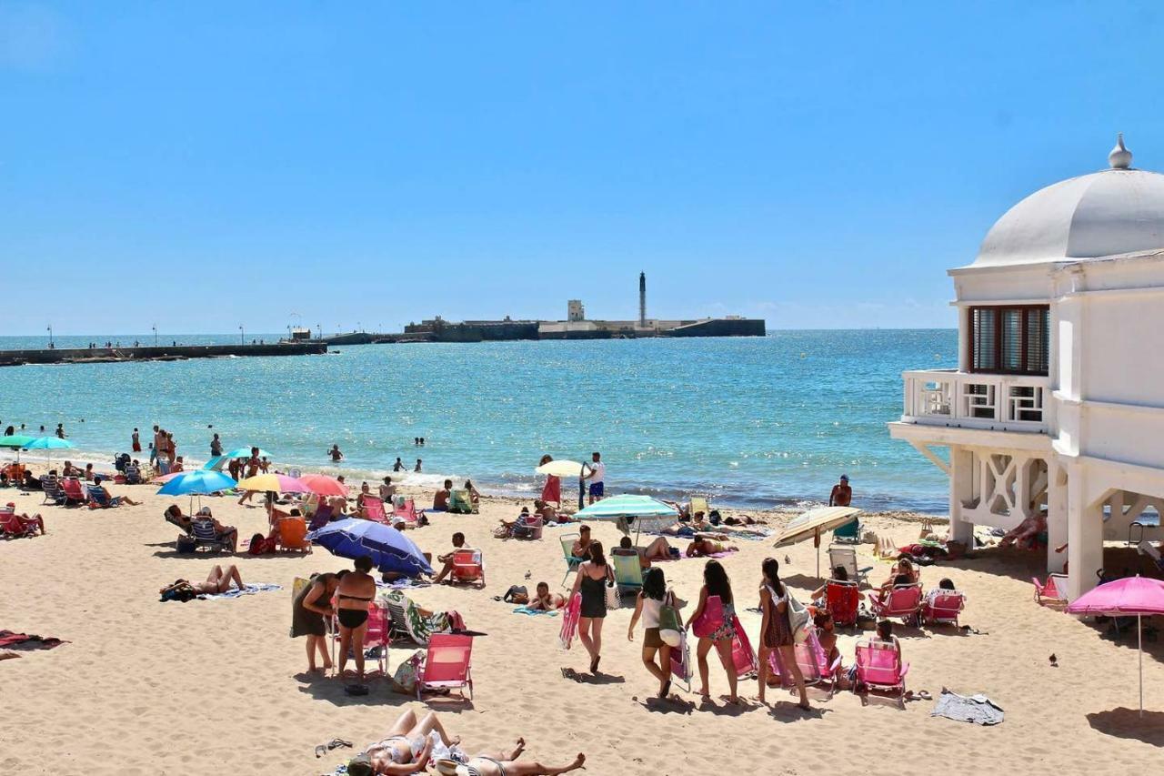 Apartamento Patio Junto A La Playa كاديز المظهر الخارجي الصورة